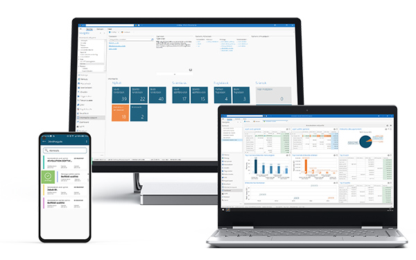 Használja a deep.erp megoldást akár több platformon deep.erp vállalatirányítási megoldás képernyőképek
